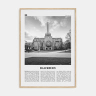 Blackburn Travel B&W Poster