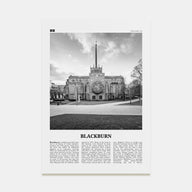 Blackburn Travel B&W Poster