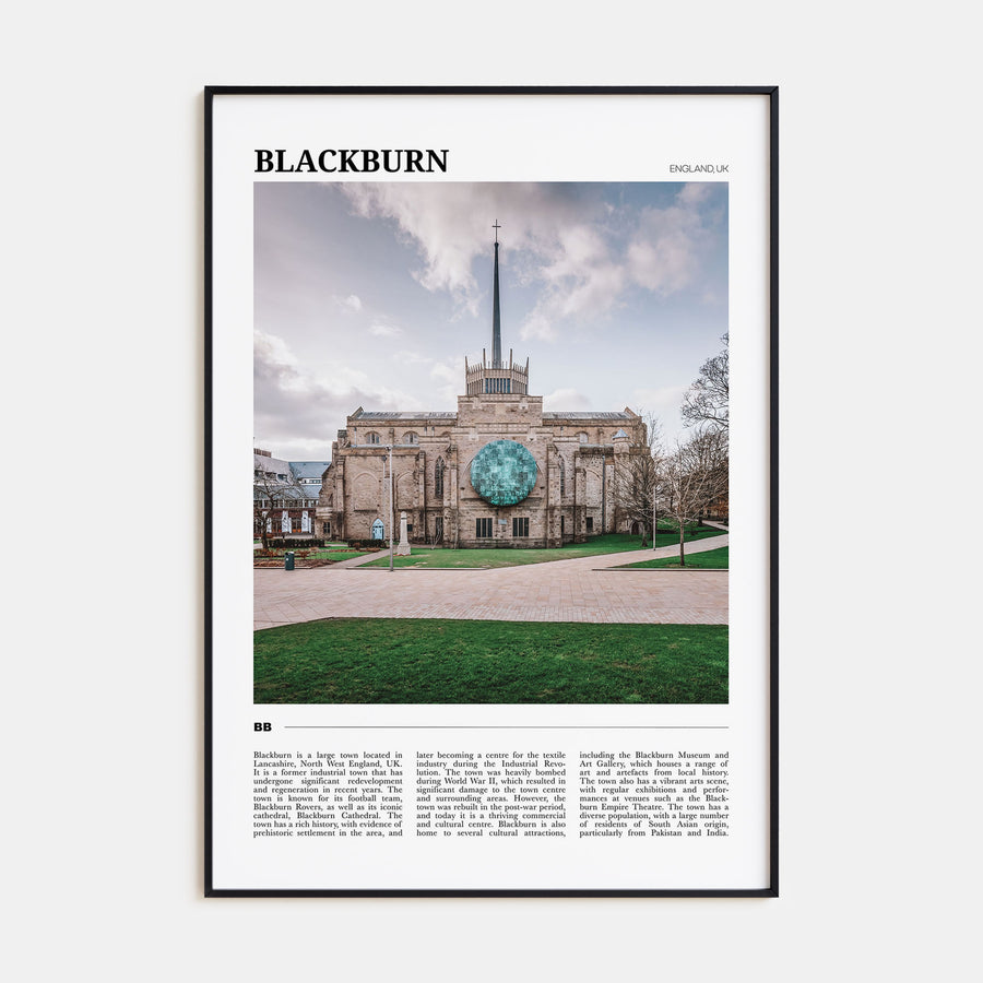 Blackburn Travel Color Poster
