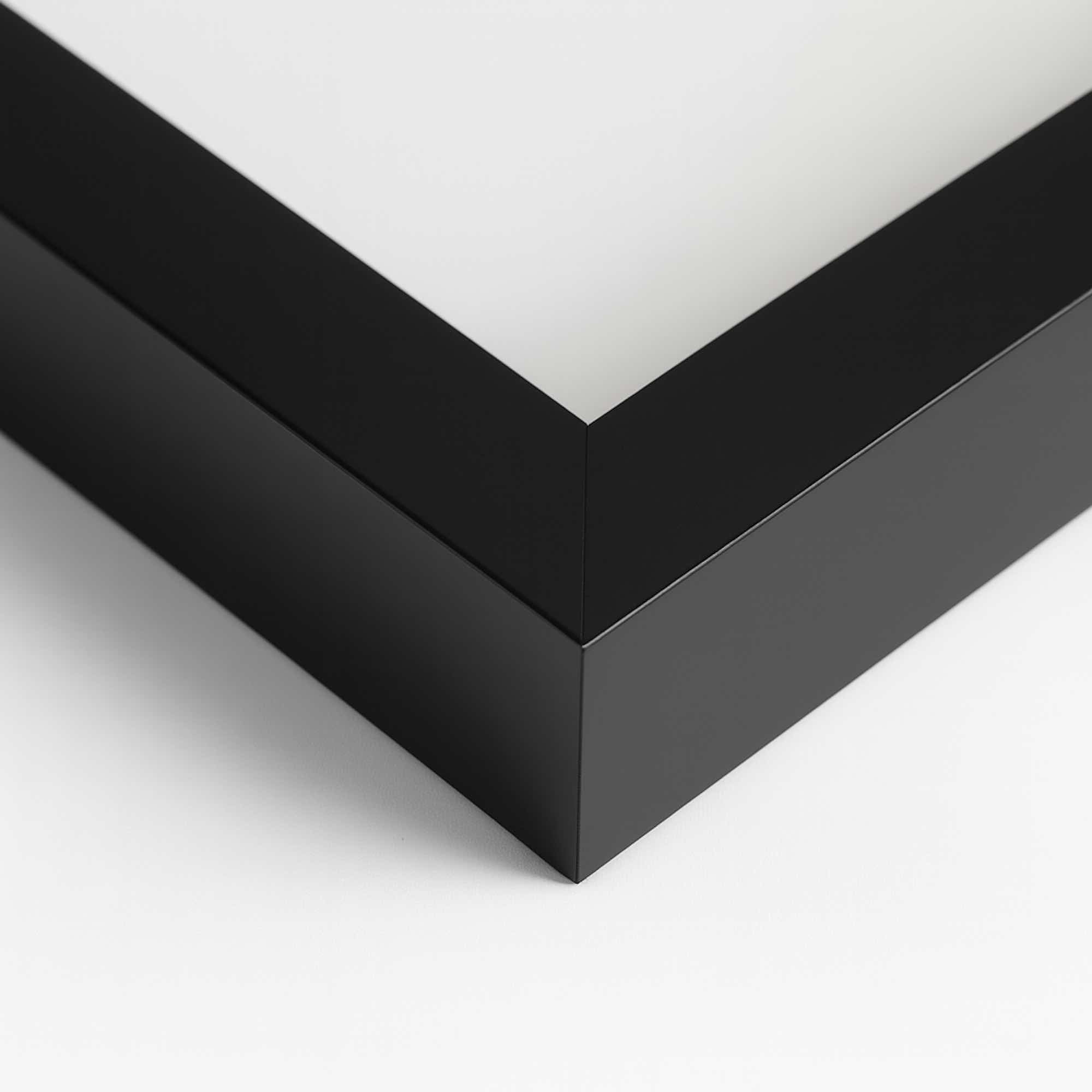 Black Wood Frame