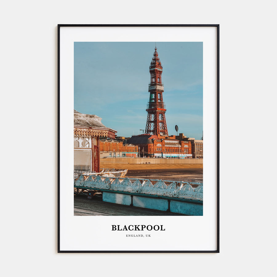 Blackpool Portrait Color Poster