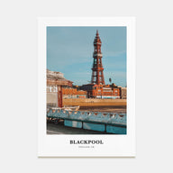 Blackpool Portrait Color Poster