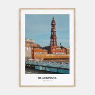 Blackpool Portrait Color Poster