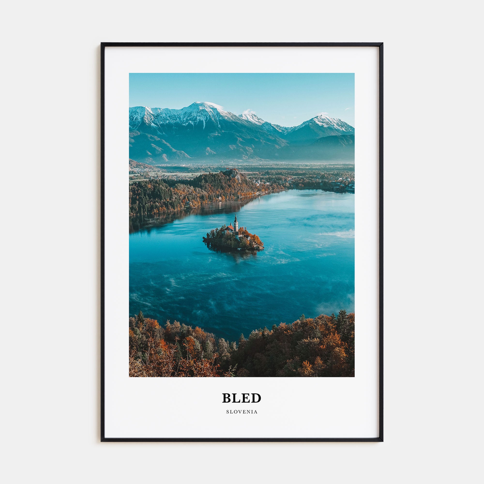 Bled Portrait Color Poster