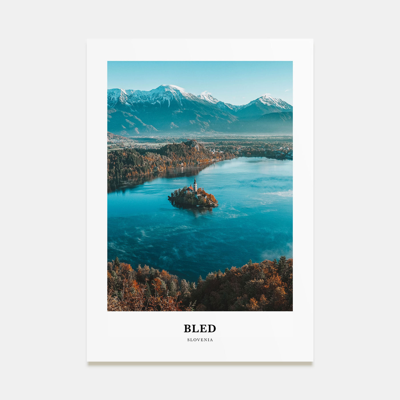 Bled Portrait Color Poster