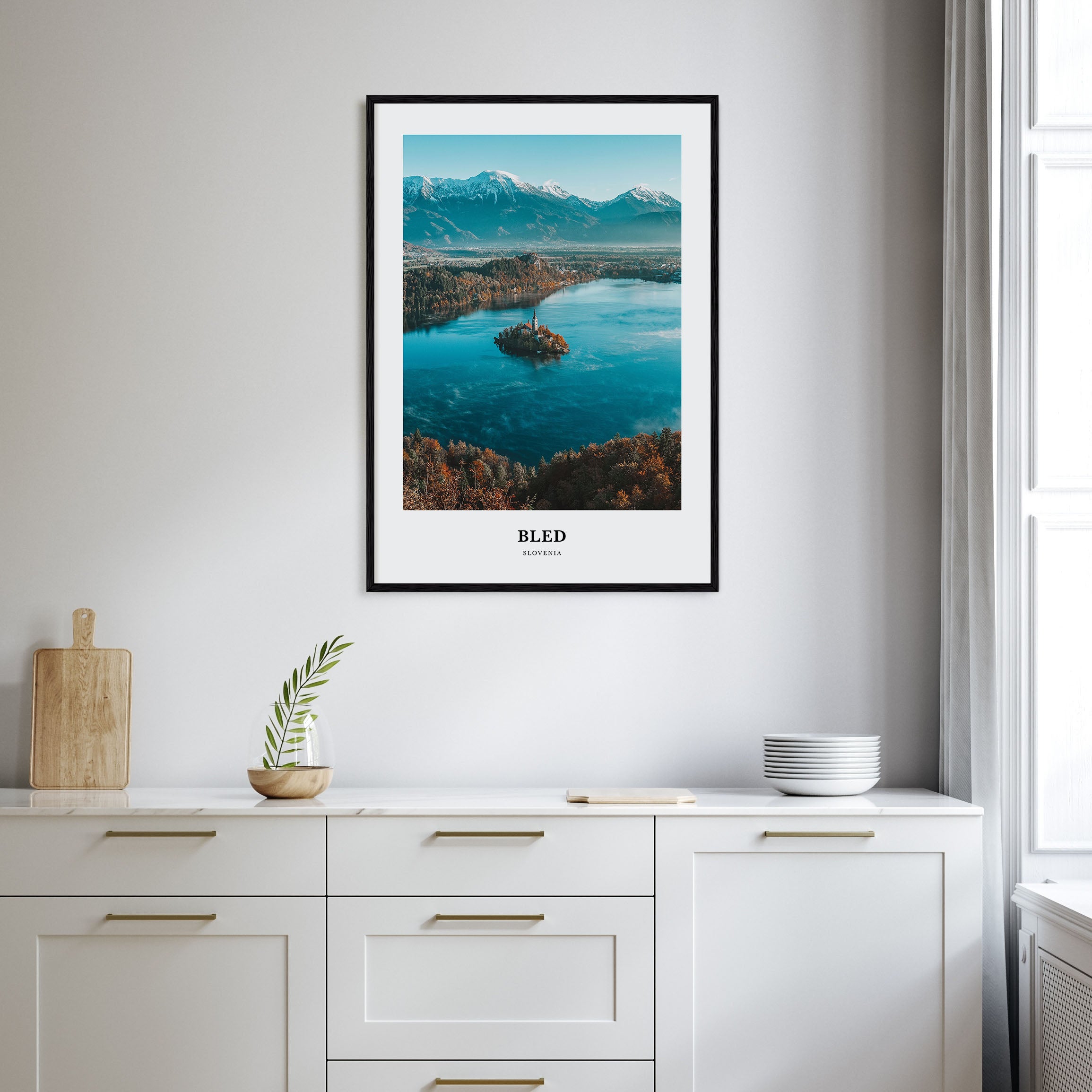 Bled Portrait Color Poster