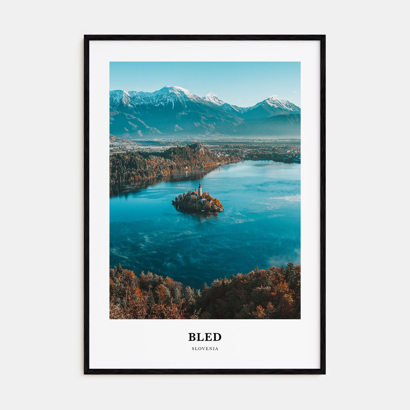 Bled Portrait Color Poster