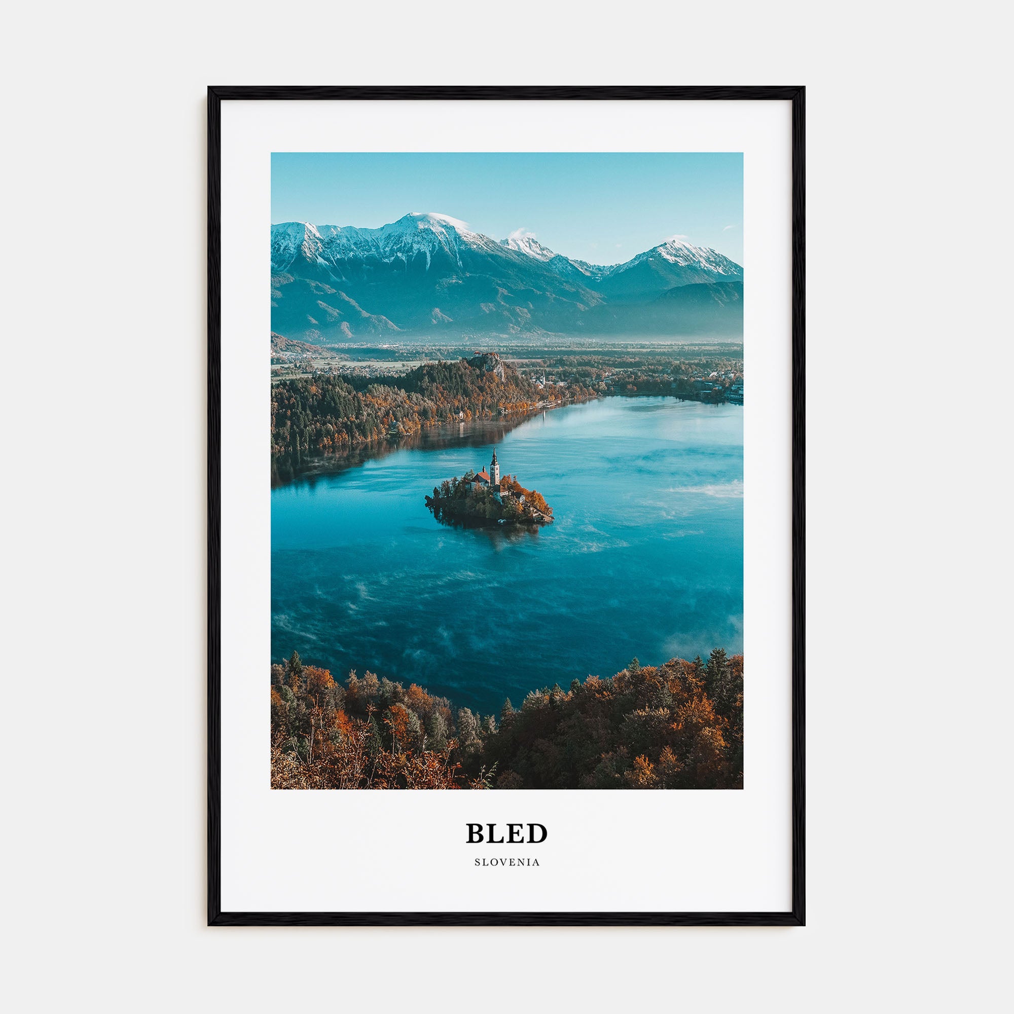 Bled Portrait Color Poster