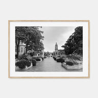Bloomington Landscape B&W Poster