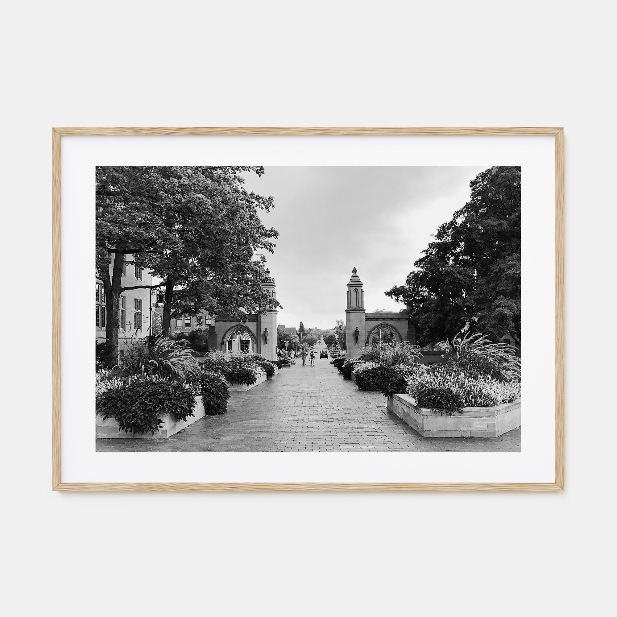 Bloomington Landscape B&W Poster