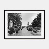 Bloomington Landscape B&W Poster