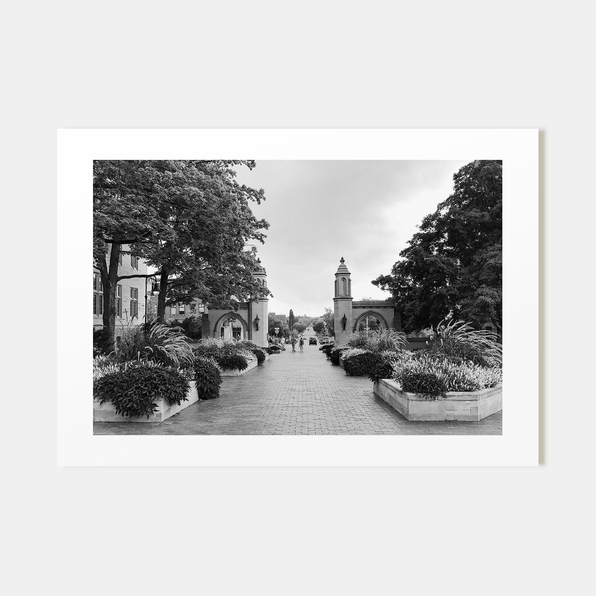 Bloomington Landscape B&W Poster