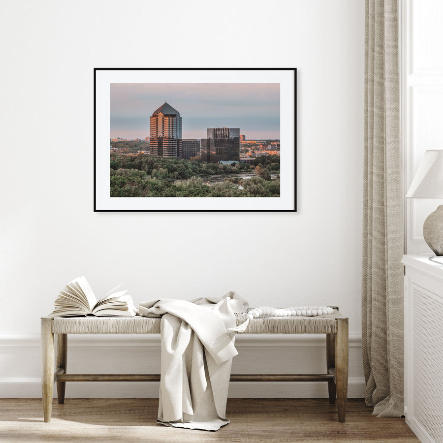 Bloomington Landscape Color Poster