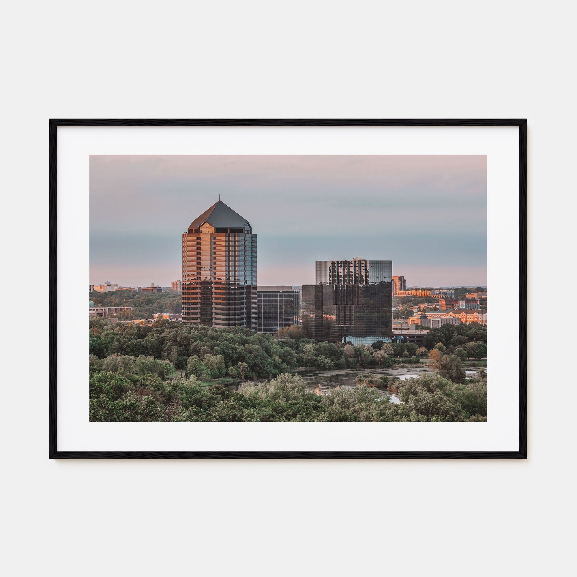 Bloomington Landscape Color Poster