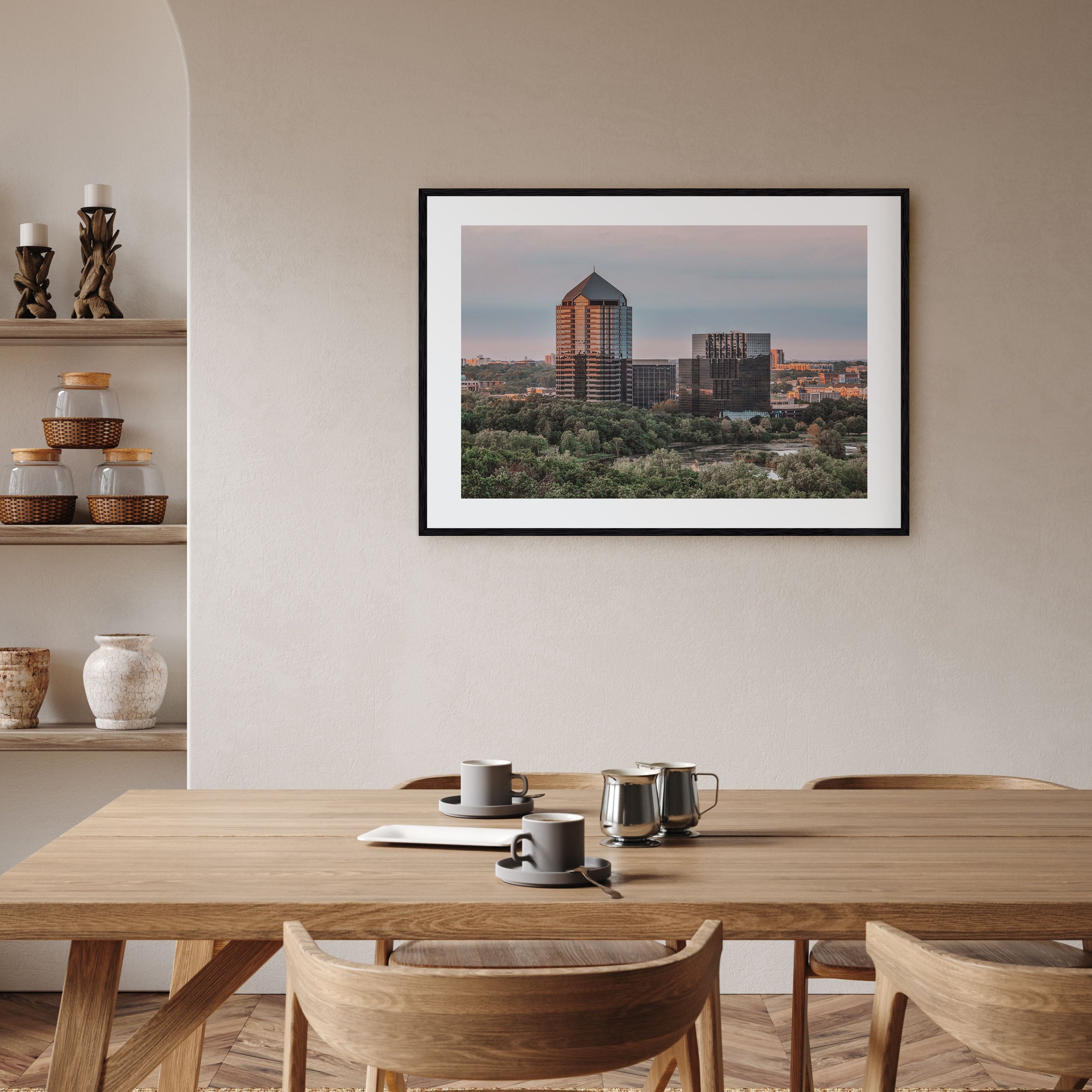 Bloomington Landscape Color Poster