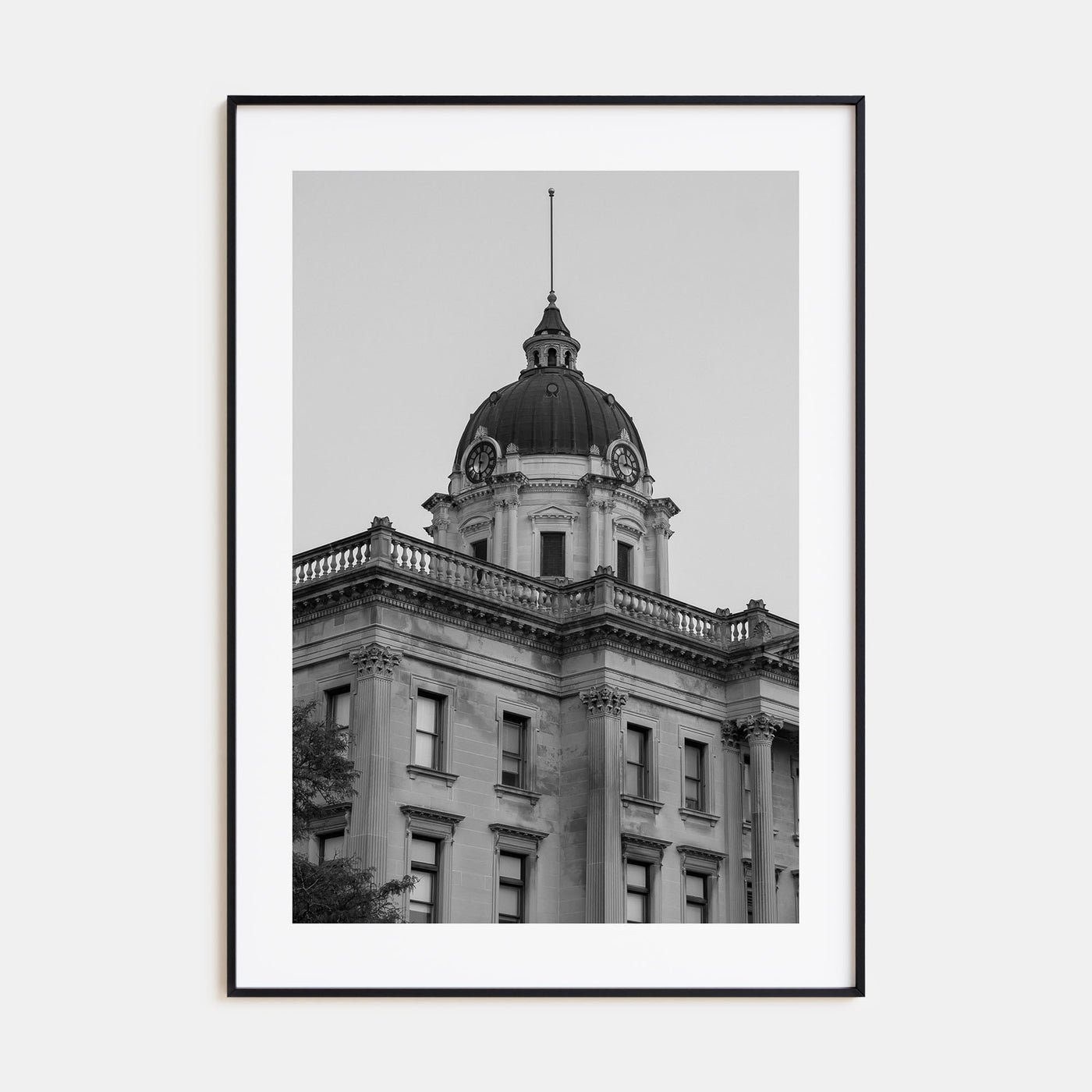 Bloomington Photo B&W Poster