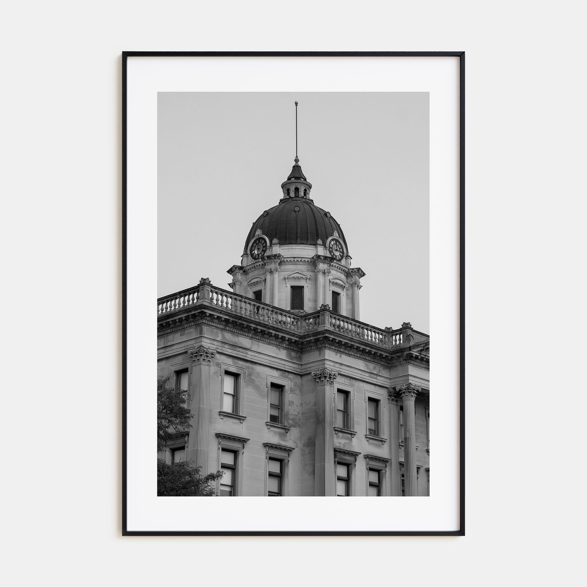 Bloomington Photo B&W Poster