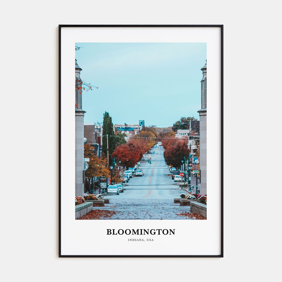 Bloomington Portrait Color Poster