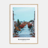 Bloomington Portrait Color Poster