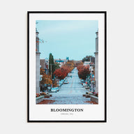 Bloomington Portrait Color Poster