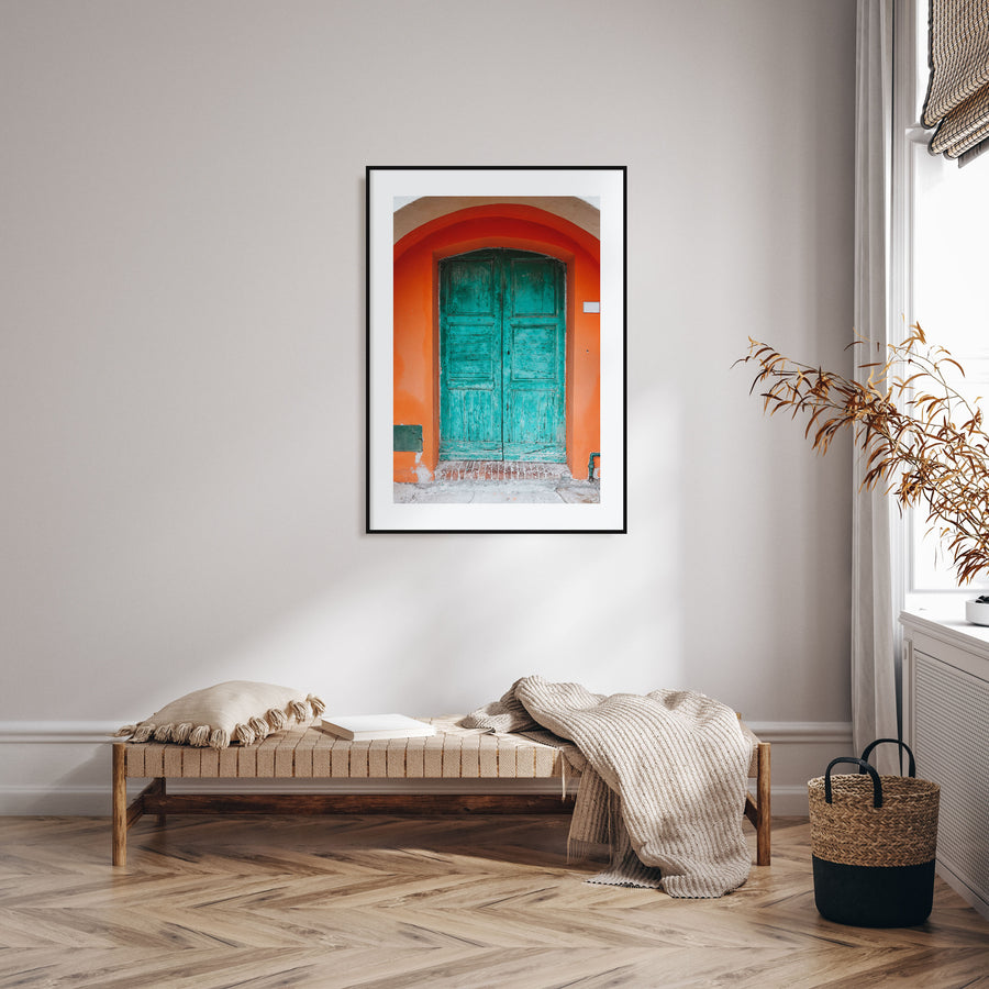 Blue Door Photo Color No 1 Poster