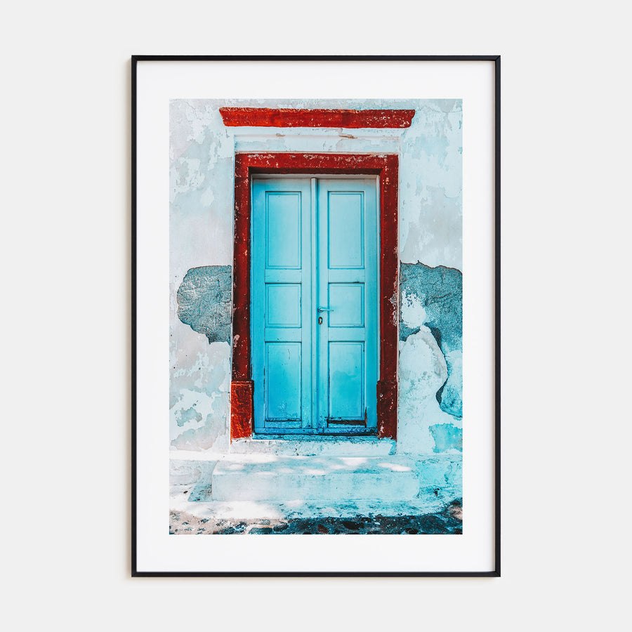 Blue Door Photo Color No 2 Poster
