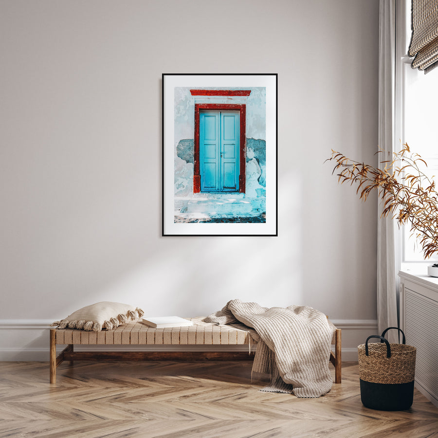 Blue Door Photo Color No 2 Poster