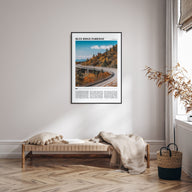 Blue Ridge Parkway Travel Color Poster