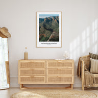 Blyde River Canyon Portrait Color Poster
