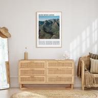 Blyde River Canyon Travel Color Poster