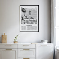 Boca Raton Travel B&W No 2 Poster