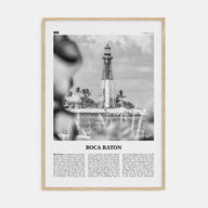 Boca Raton Travel B&W No 2 Poster