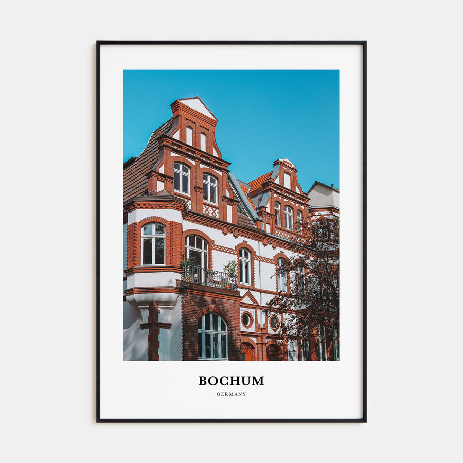 Bochum Portrait Color Poster