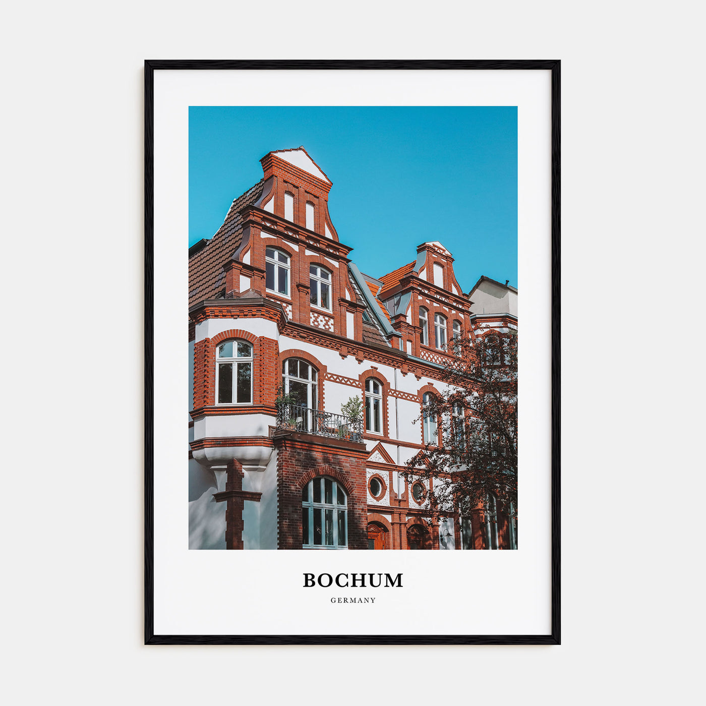 Bochum Portrait Color Poster