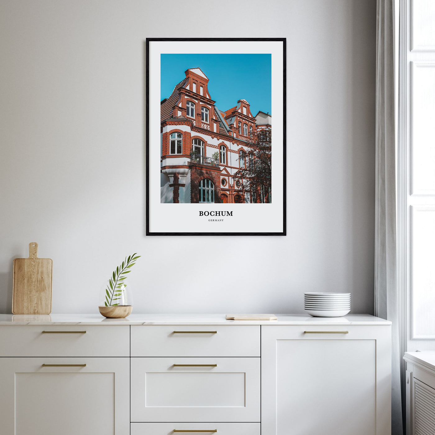 Bochum Portrait Color Poster