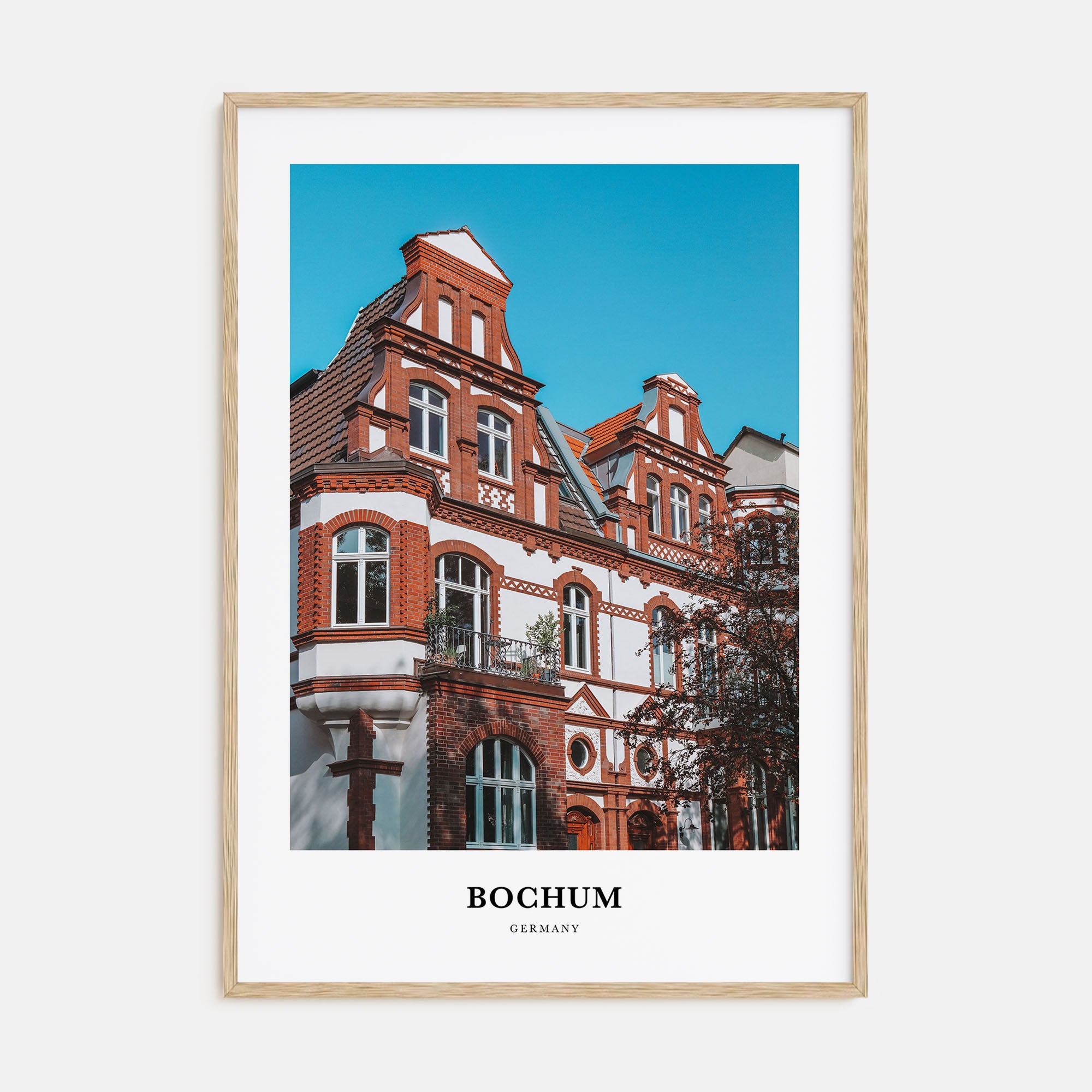 Bochum Portrait Color Poster