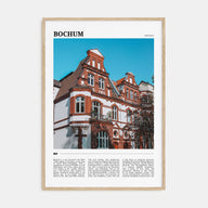 Bochum Travel Color Poster