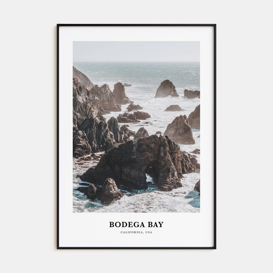 Bodega Bay Portrait Color Poster