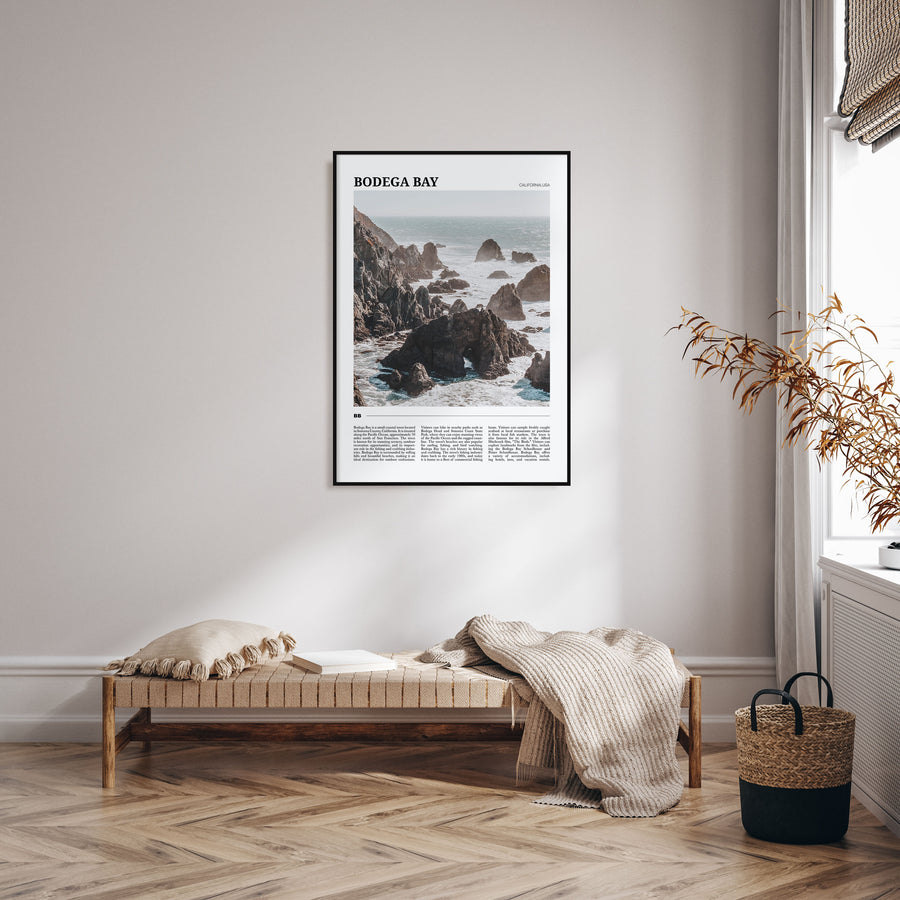 Bodega Bay Travel Color Poster