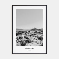 Bodrum Portrait B&W Poster
