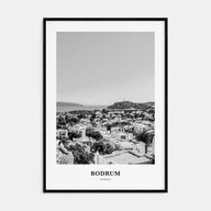 Bodrum Portrait B&W Poster