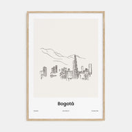 Bogotá Drawn Poster