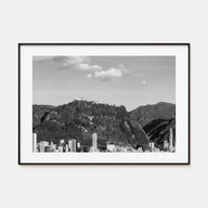 Bogotá Landscape B&W No 1 Poster