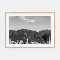 Bogotá Landscape B&W No 1 Poster