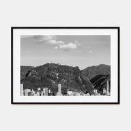 Bogotá Landscape B&W No 1 Poster