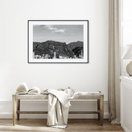 Bogotá Landscape B&W No 1 Poster