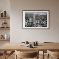 Bogotá Landscape B&W No 2 Poster