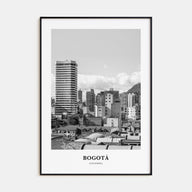 Bogotá Portrait B&W No 1 Poster