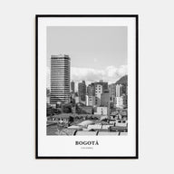 Bogotá Portrait B&W No 1 Poster