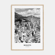 Bogotá Portrait B&W No 2 Poster